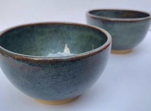 Galaxy Blue Dessert Bowls